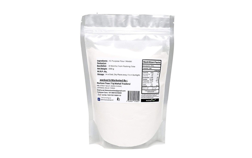 Nurture Tree Maida, All Purpose Flour   Pack  500 grams